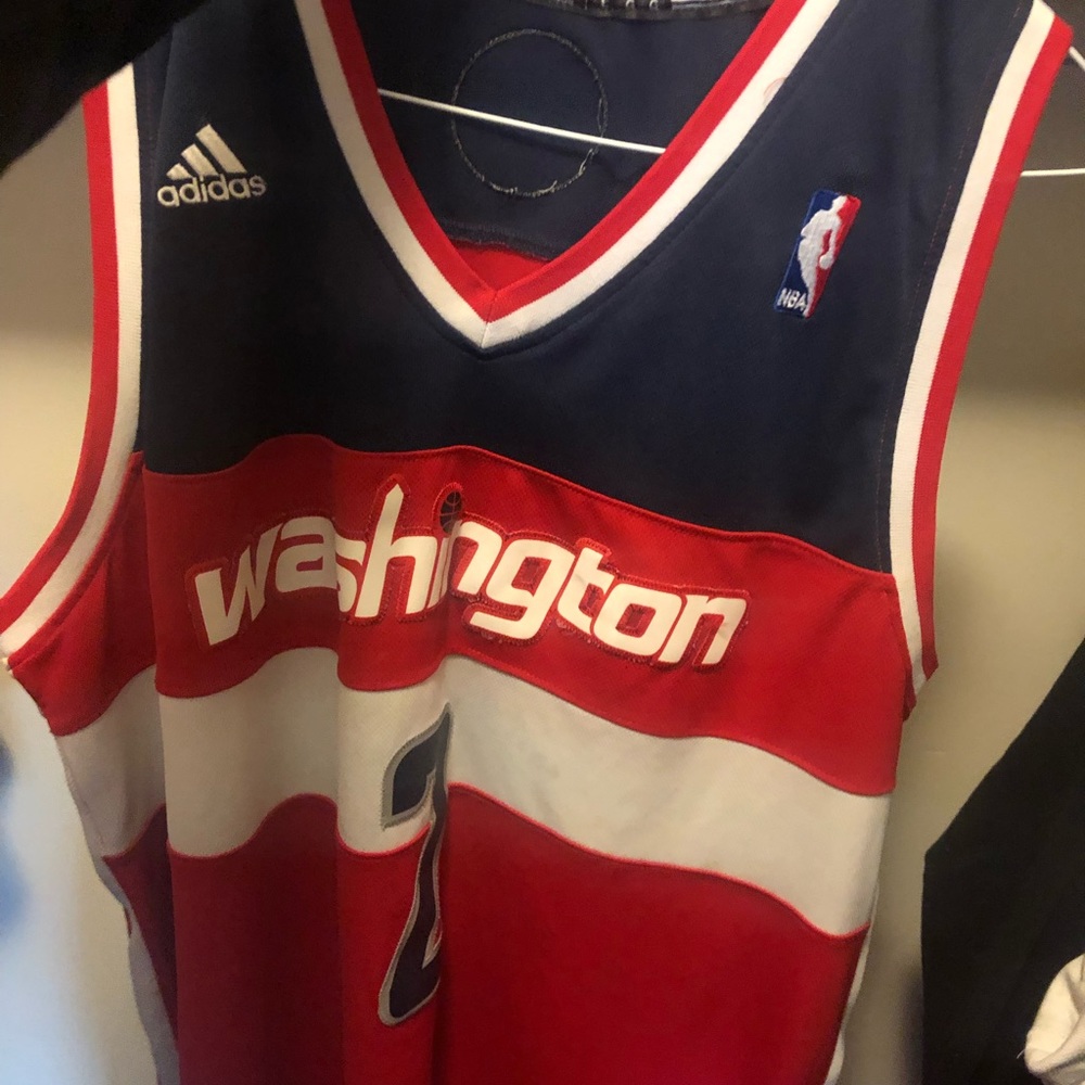 JOHN WALL ADIDAS SZ L JERSEY